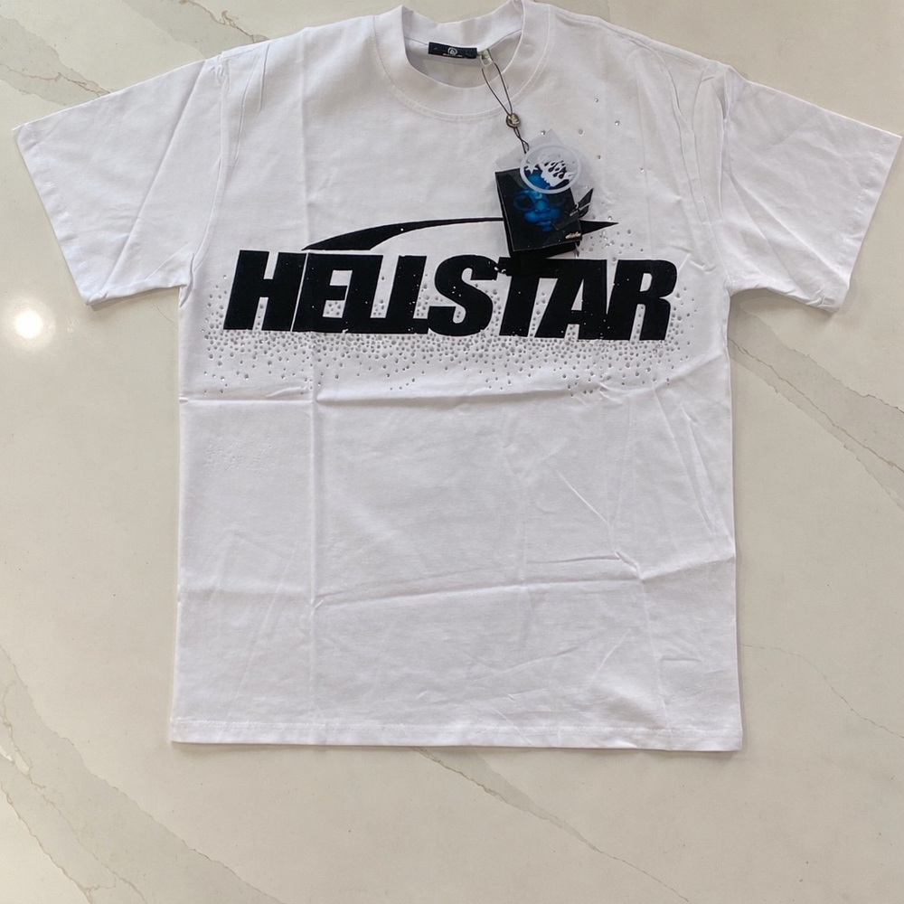 Hellstar White Graphic Tee NWT - image 1